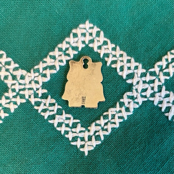 Retired James Avery Sterling Silver Hooty Owl Charm - Great Condition - Picture 2 of 3